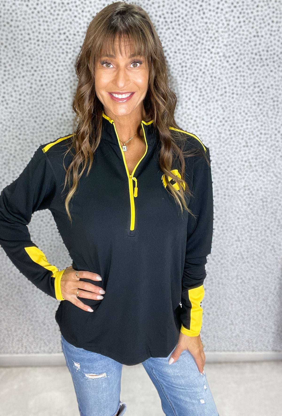 Iowa Tigerhawk Reid 1/2 Zip Pullover