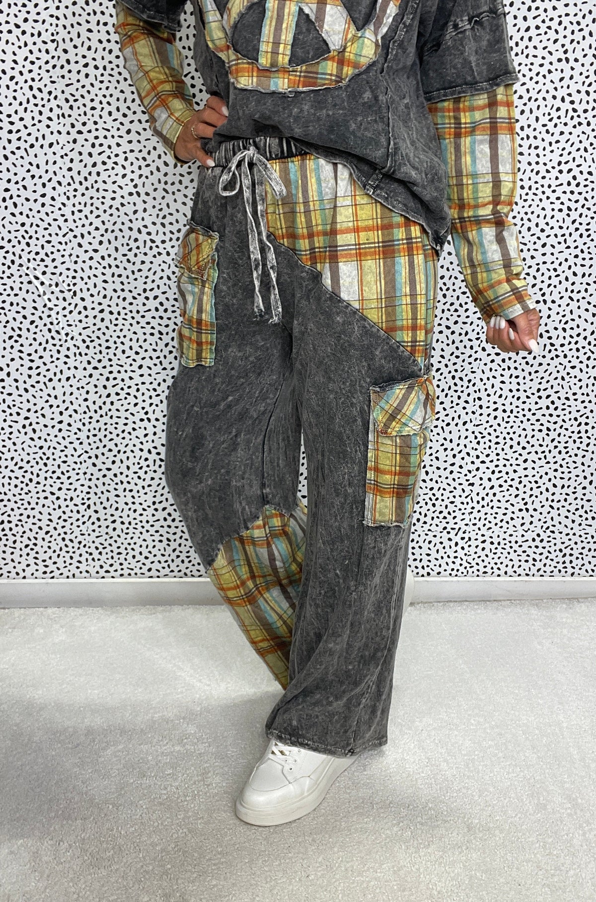 All Play No Rules Cargo Lounge Pants In 2 Colors *Final Sale*