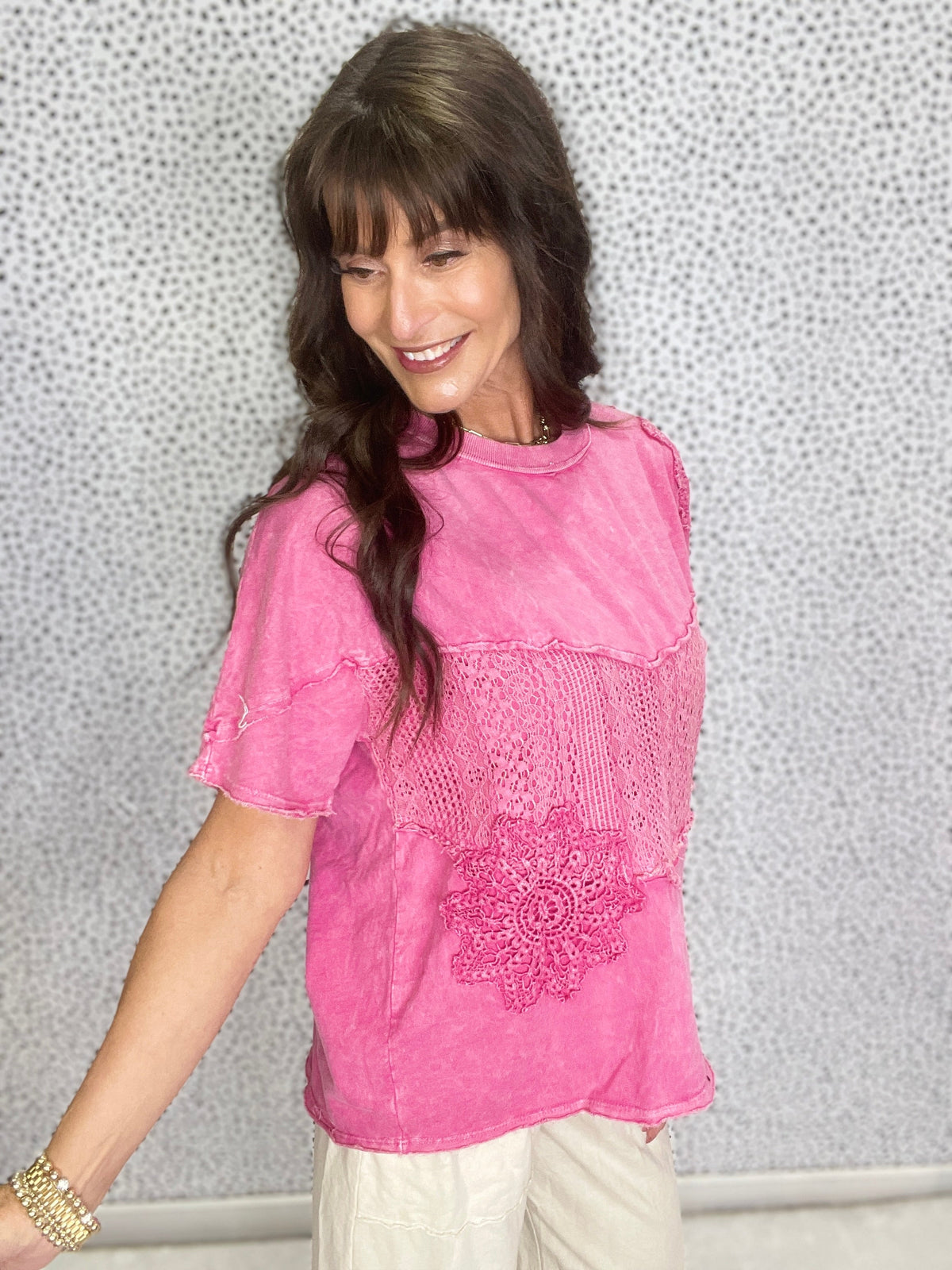 What You're Looking For Mineral Washed Short Sleeve Top In 6 Colors