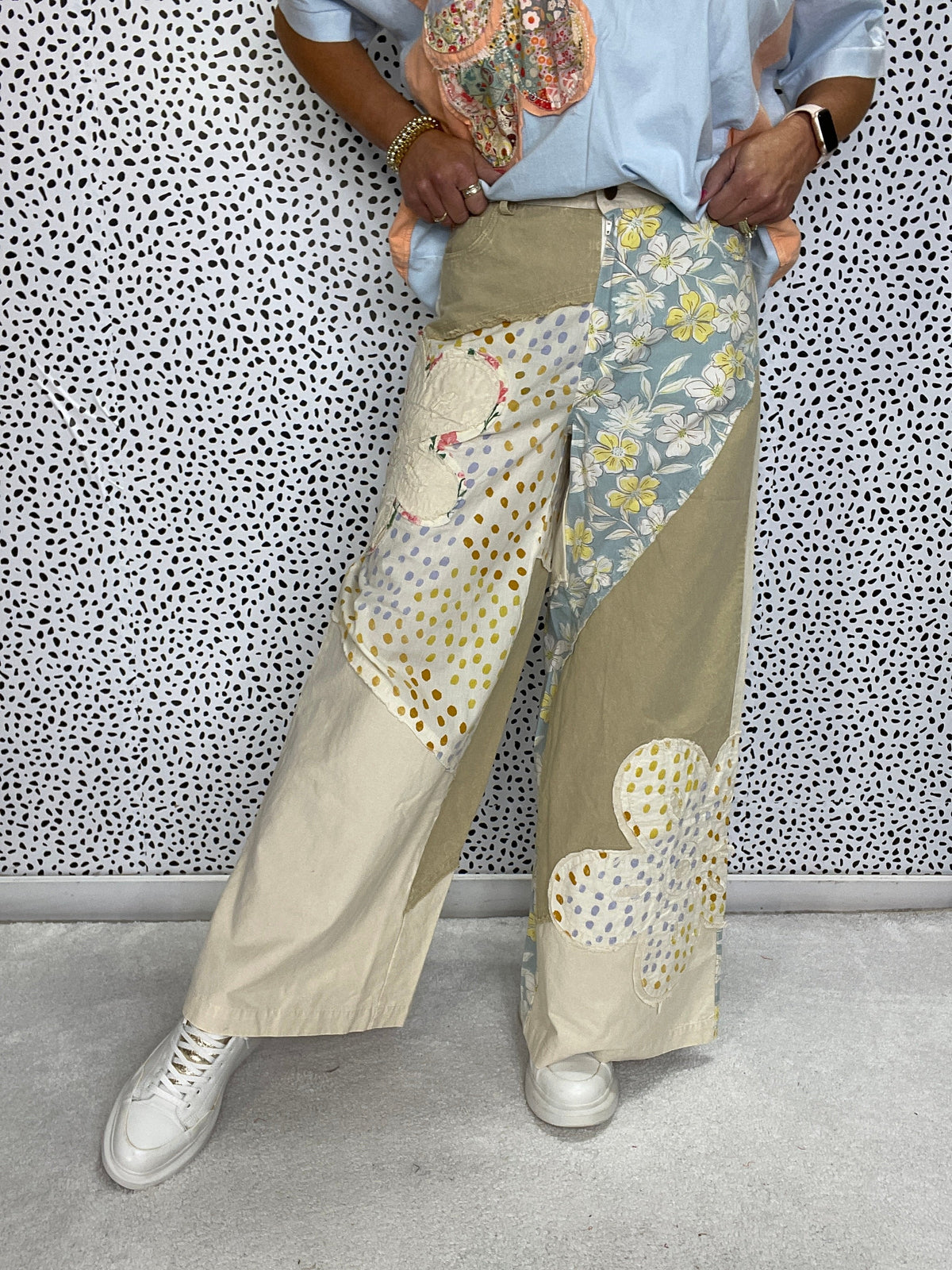 Everyday Adventures Multi Pattern Pants In 2 Colors