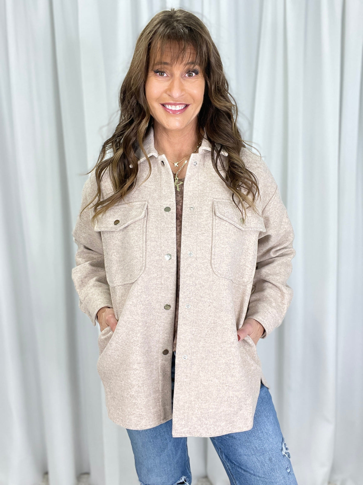 Easy Morning Oatmeal Jacket *Final Sale*