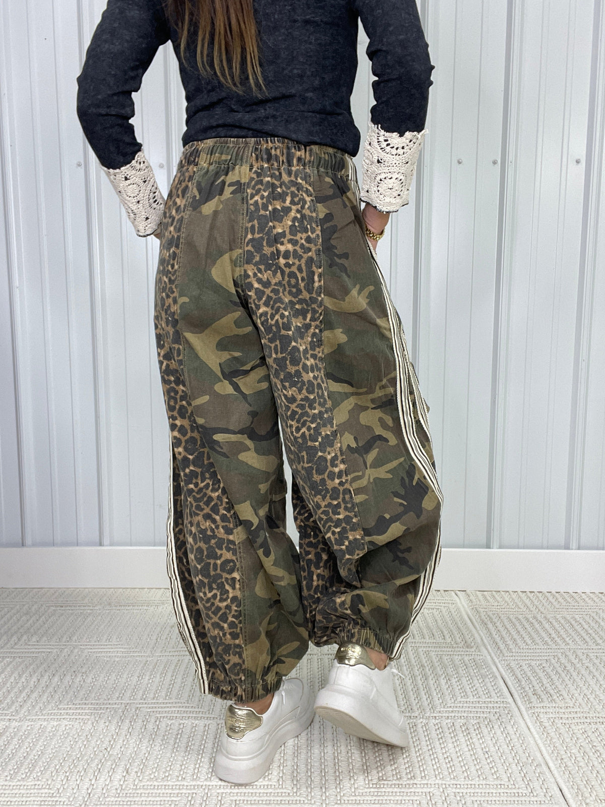 POL Looking Back Roomy Jogger Pants In 2 Colors