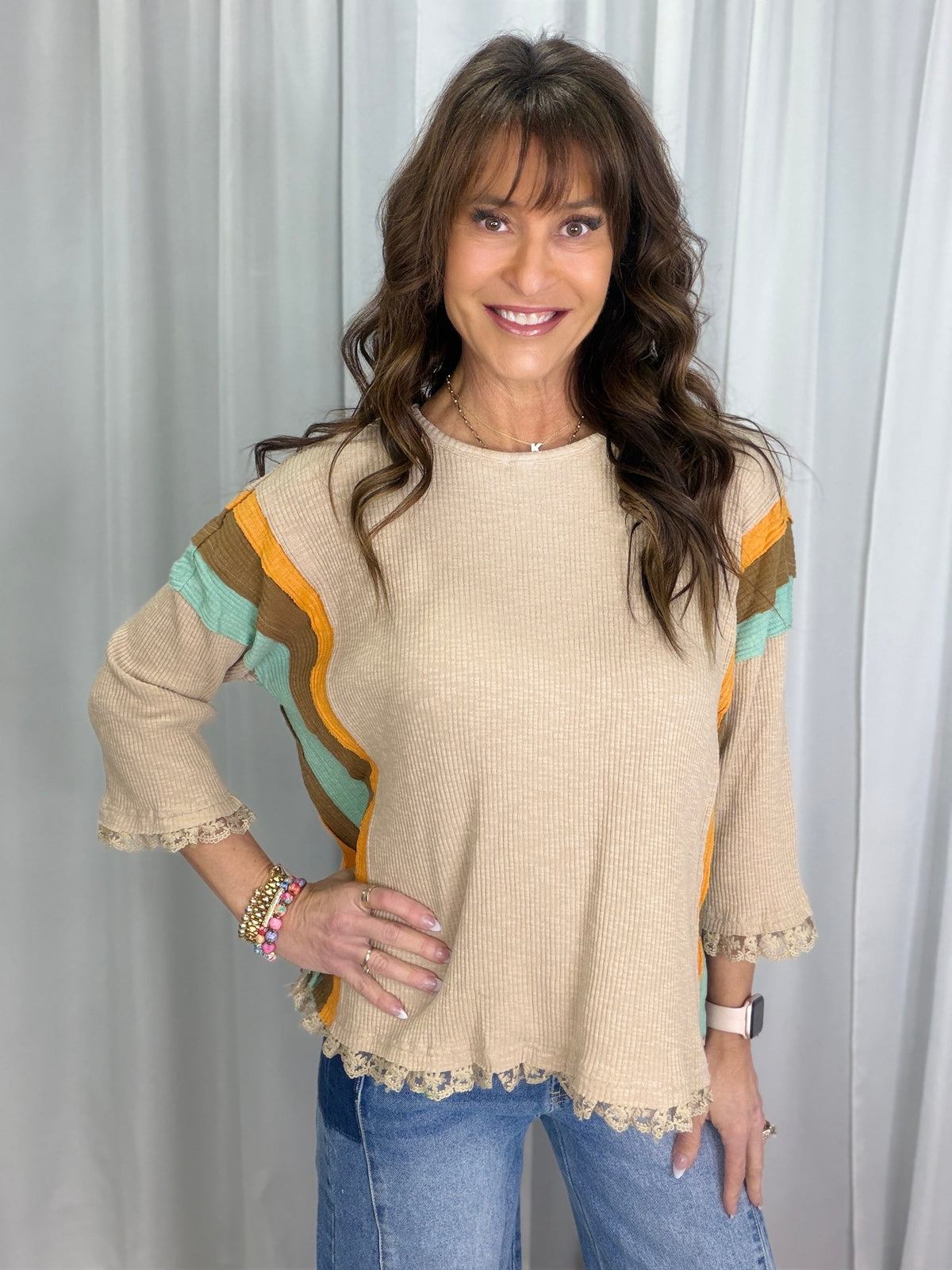 Boho Harmony Top In 2 Colors*Final Sale*