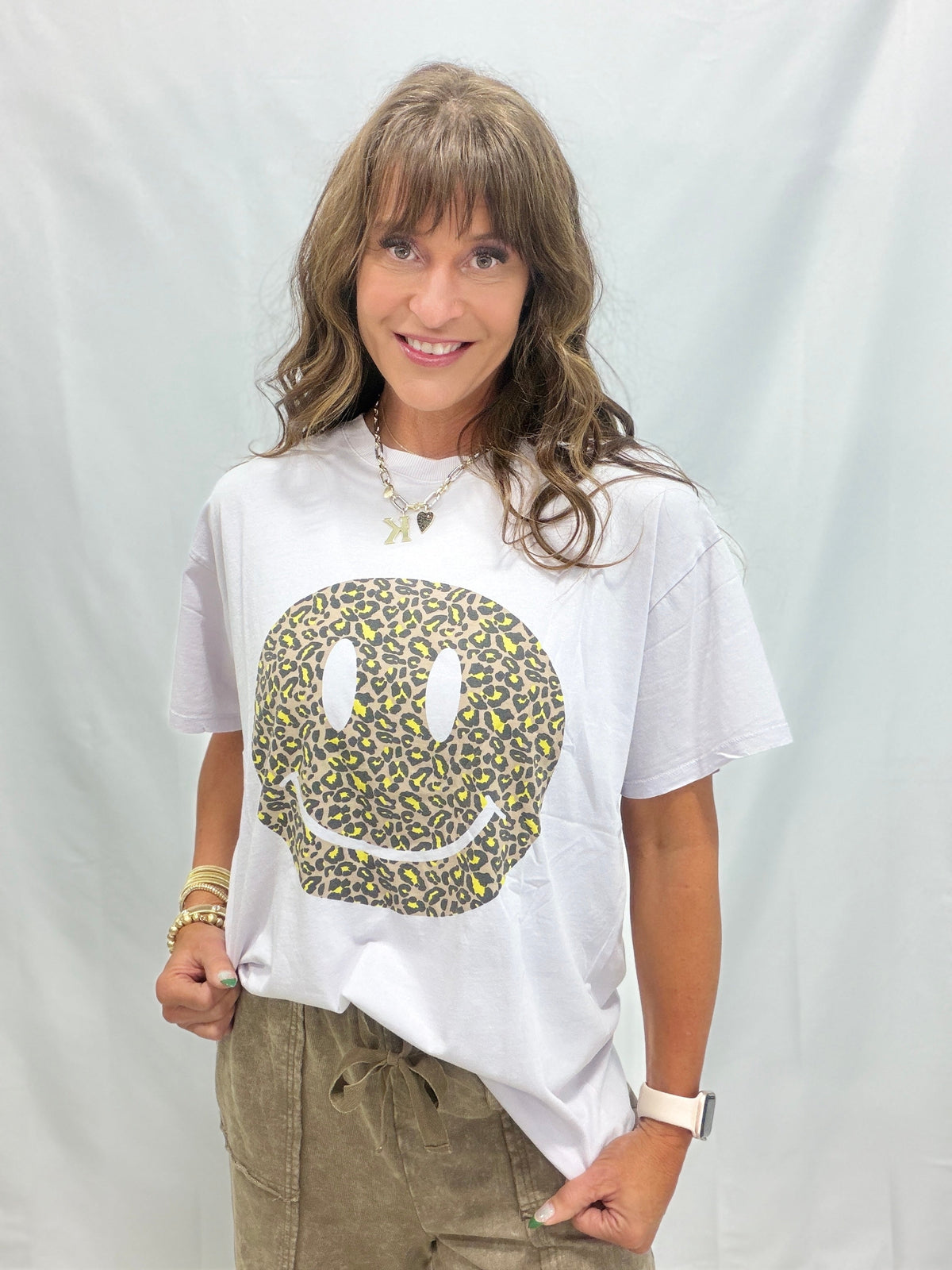 Wild Smile Mineral Washed Oversized Top In 4 Colors