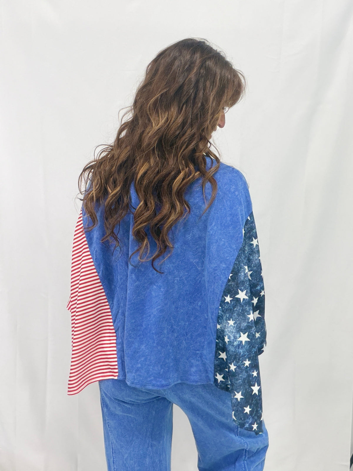 The Starry Cozy Poncho Top In 2 Colors