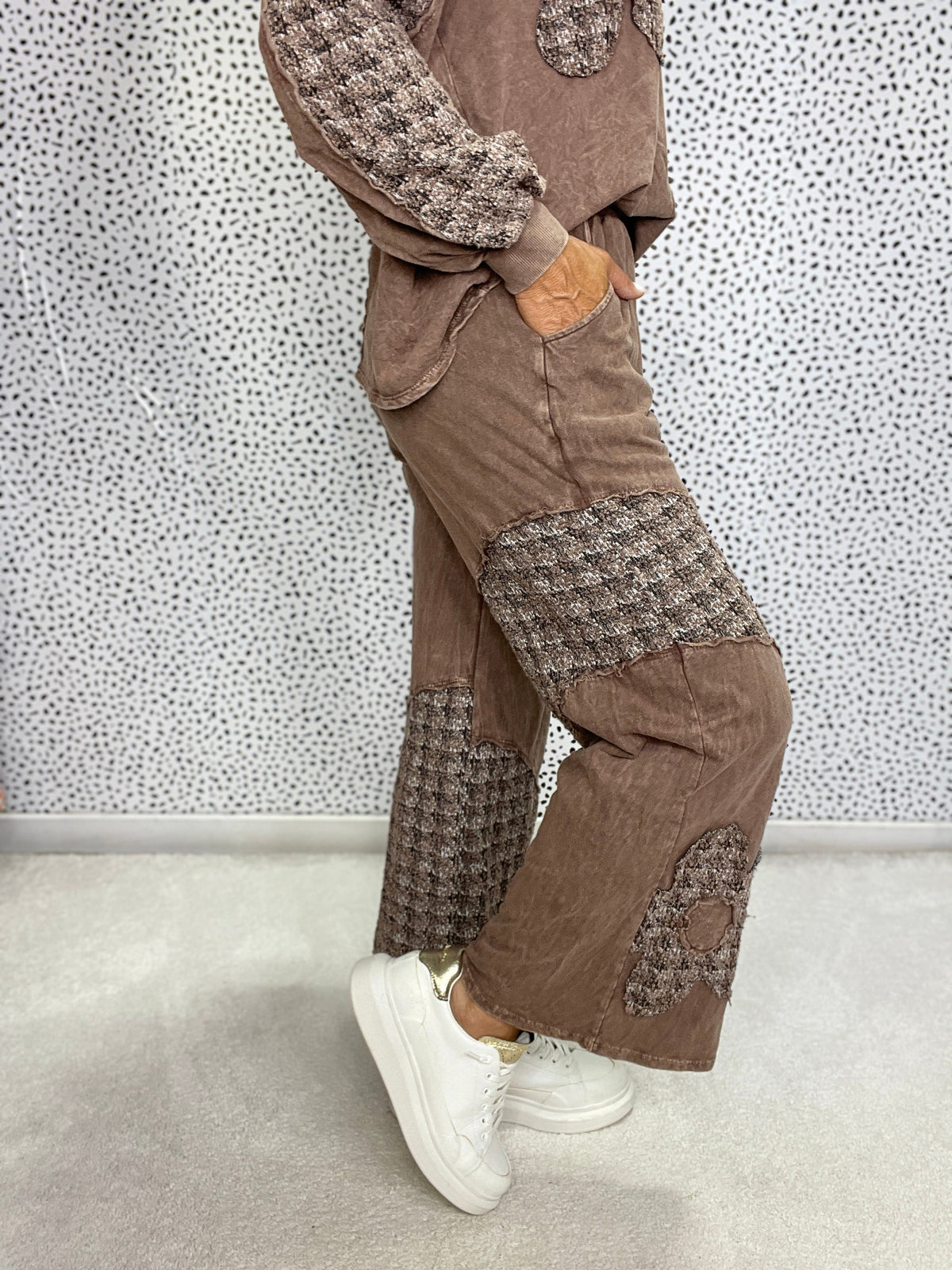 Wildflower Patchwork Wide Leg Pants in 2 Colors *Final Sale*
