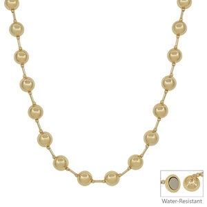 Multi Ball Beaded Chain Necklace In 2 Colors *Final Sale*
