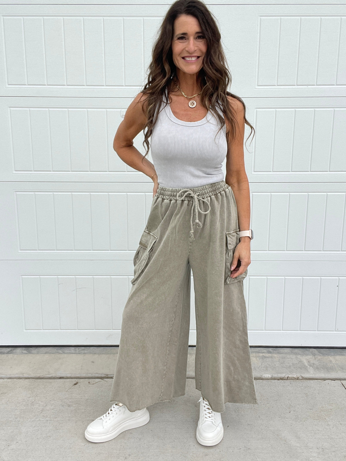 Write A Song Terry Knit Pants In 4 Colors