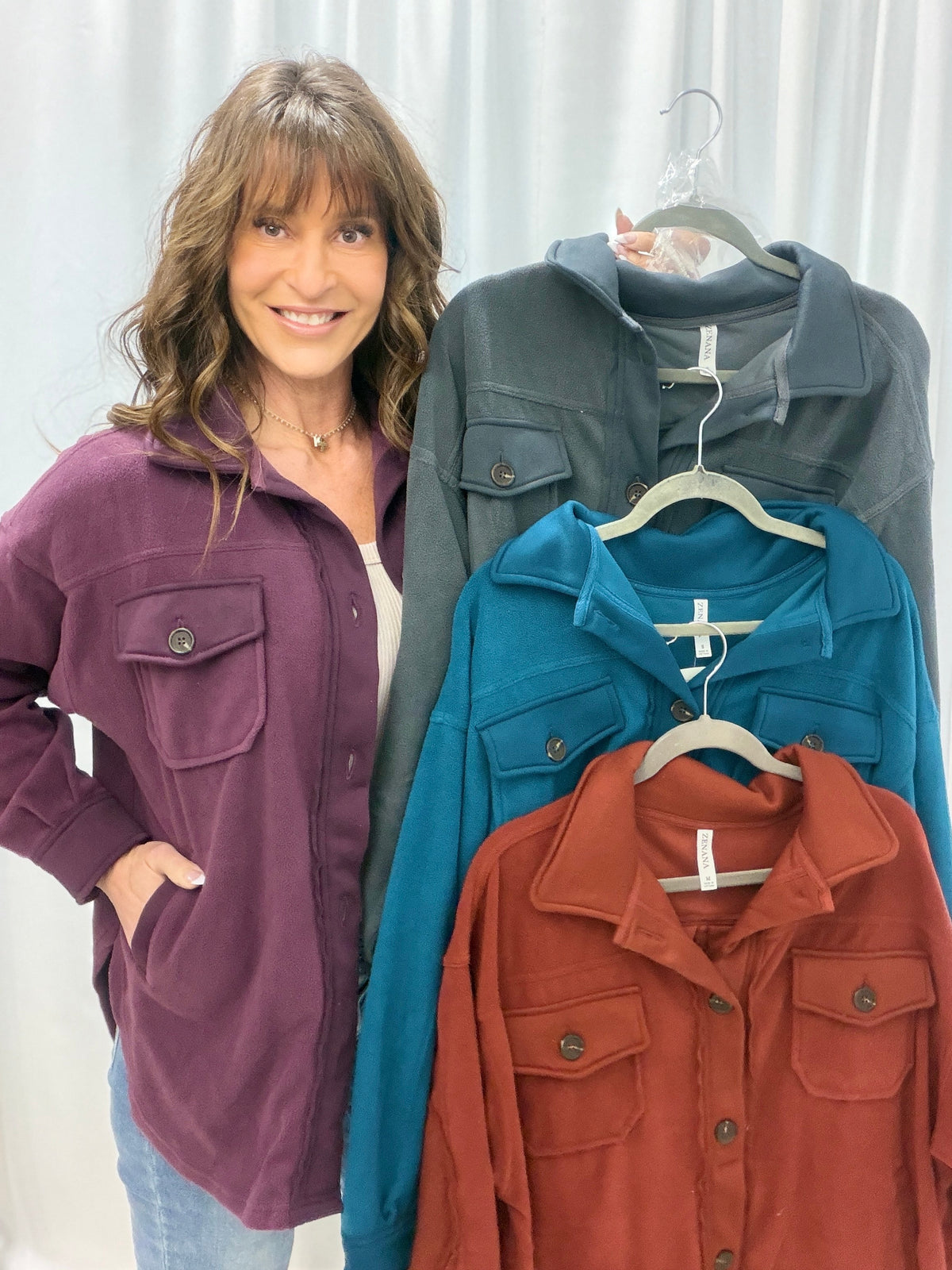Soft Magic Shacket In 4 Colors *Final Sale*