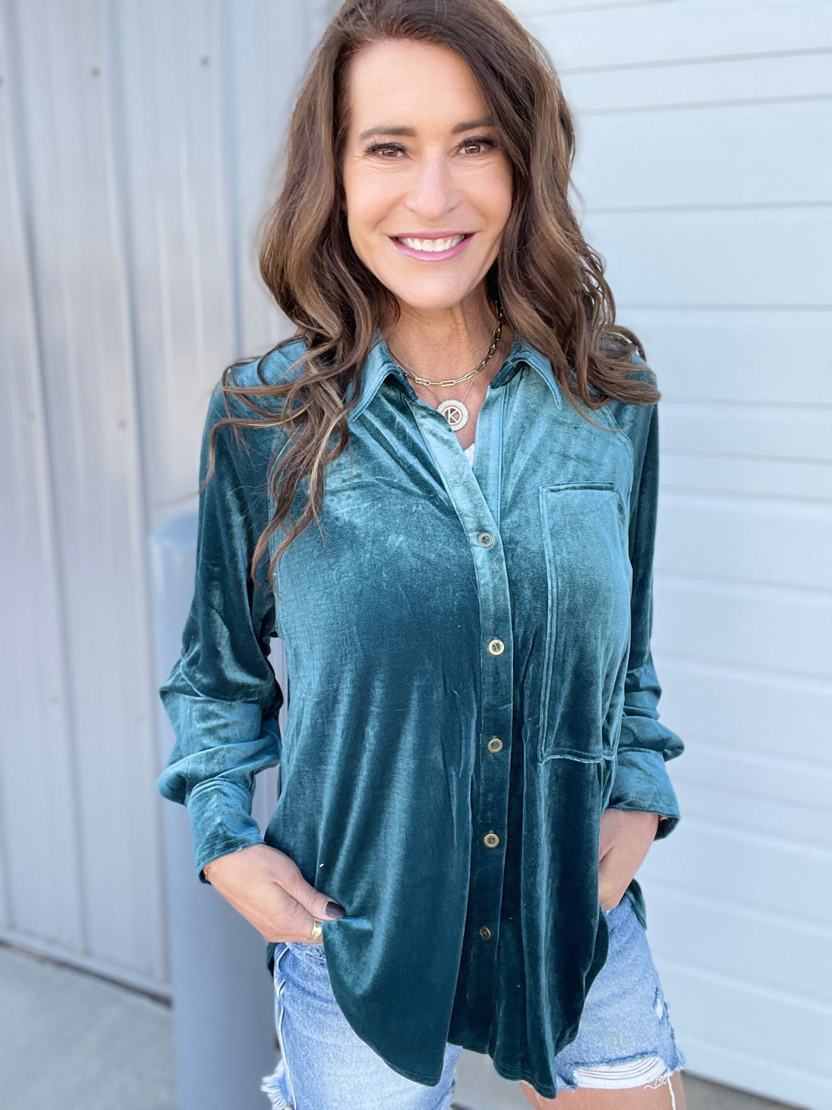 Make It After All Oversized Velvet Top In 3 Colors *Final Sale*
