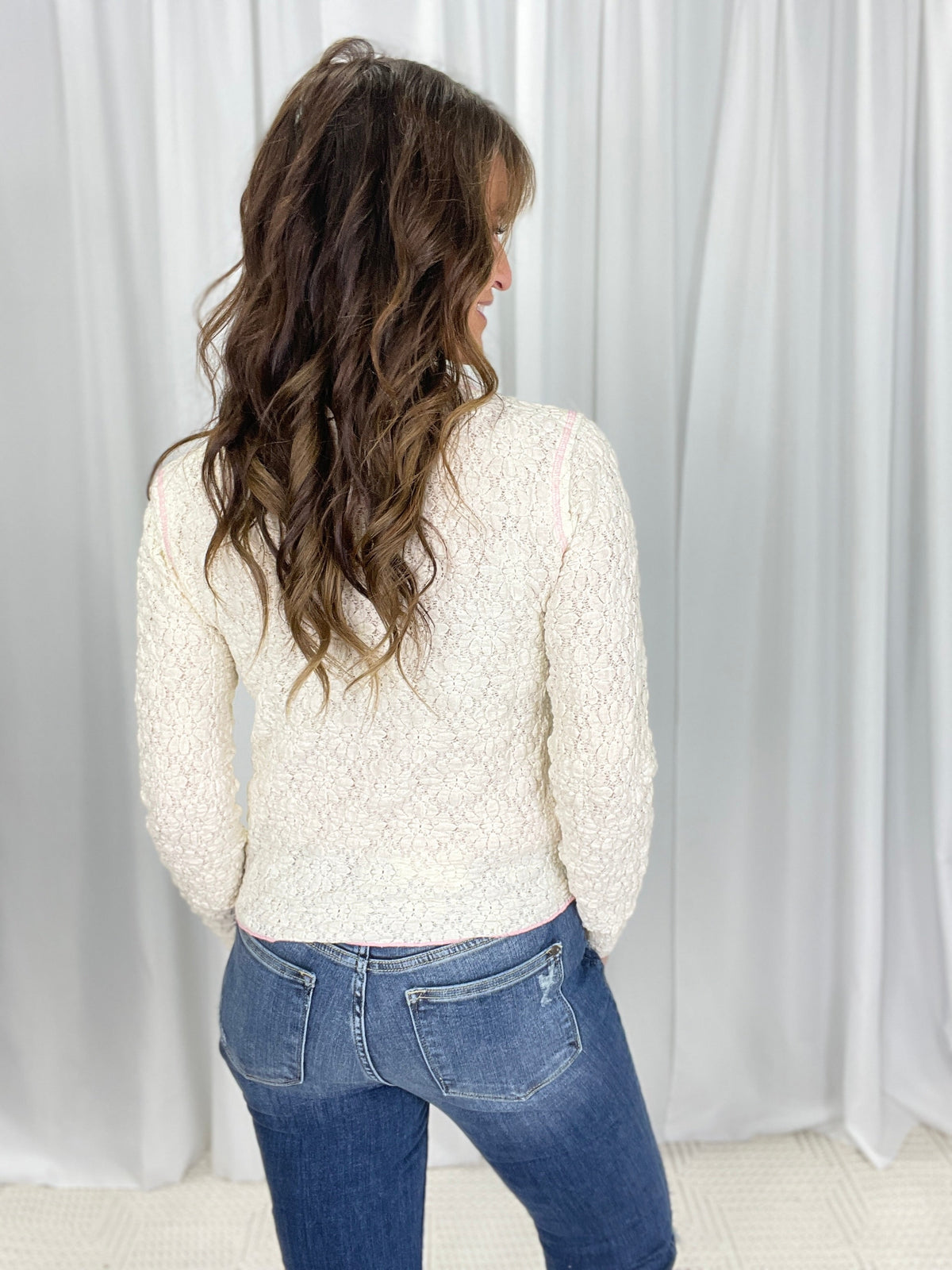 POL Hearts On Fire Lace Top In 2 Colors