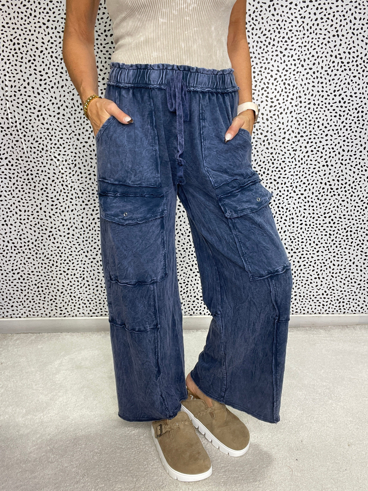 Drift Cargo Terry Pants in 9 colors