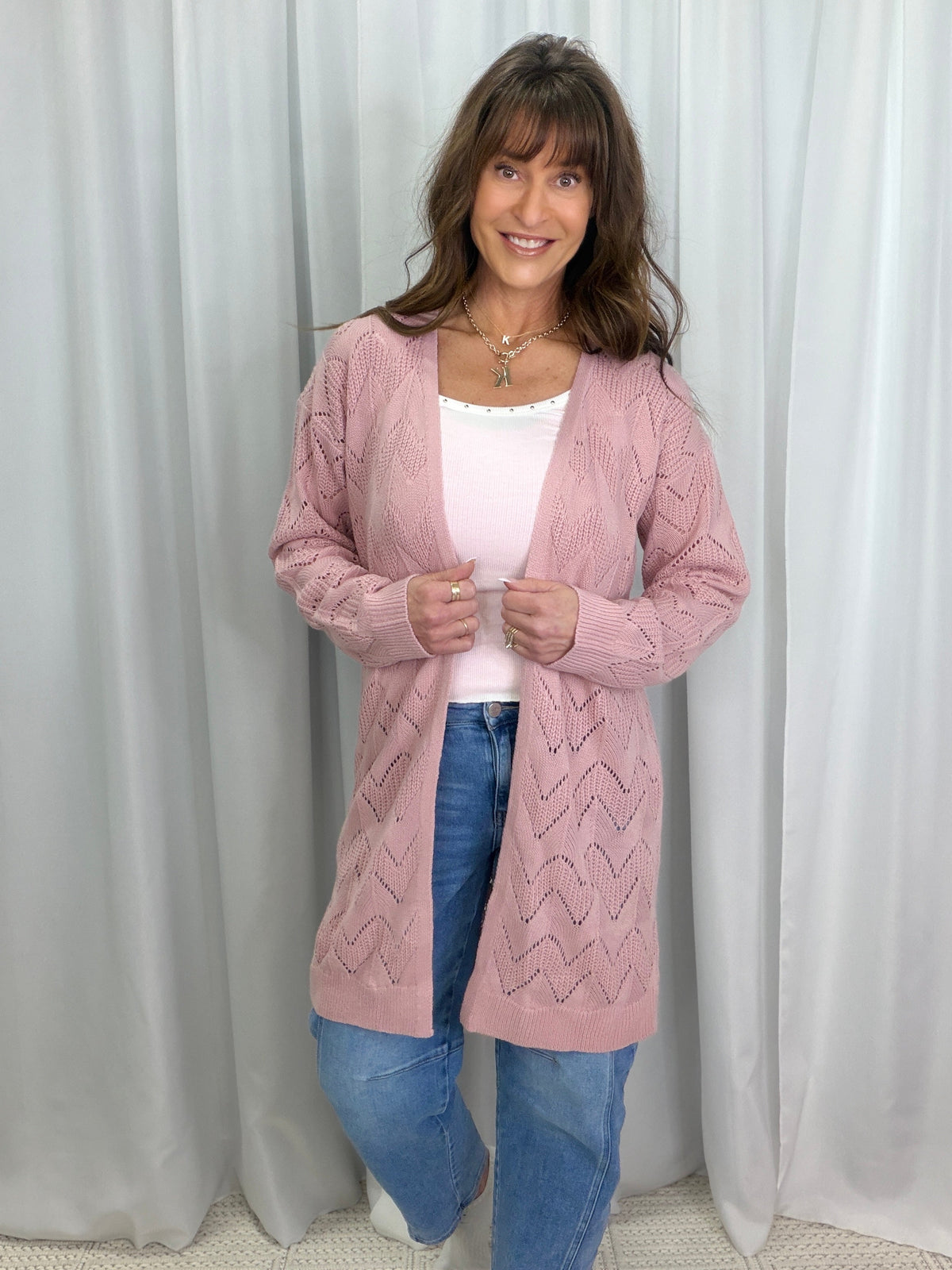 Blushing With Confidence Cardigan *Final Sale*