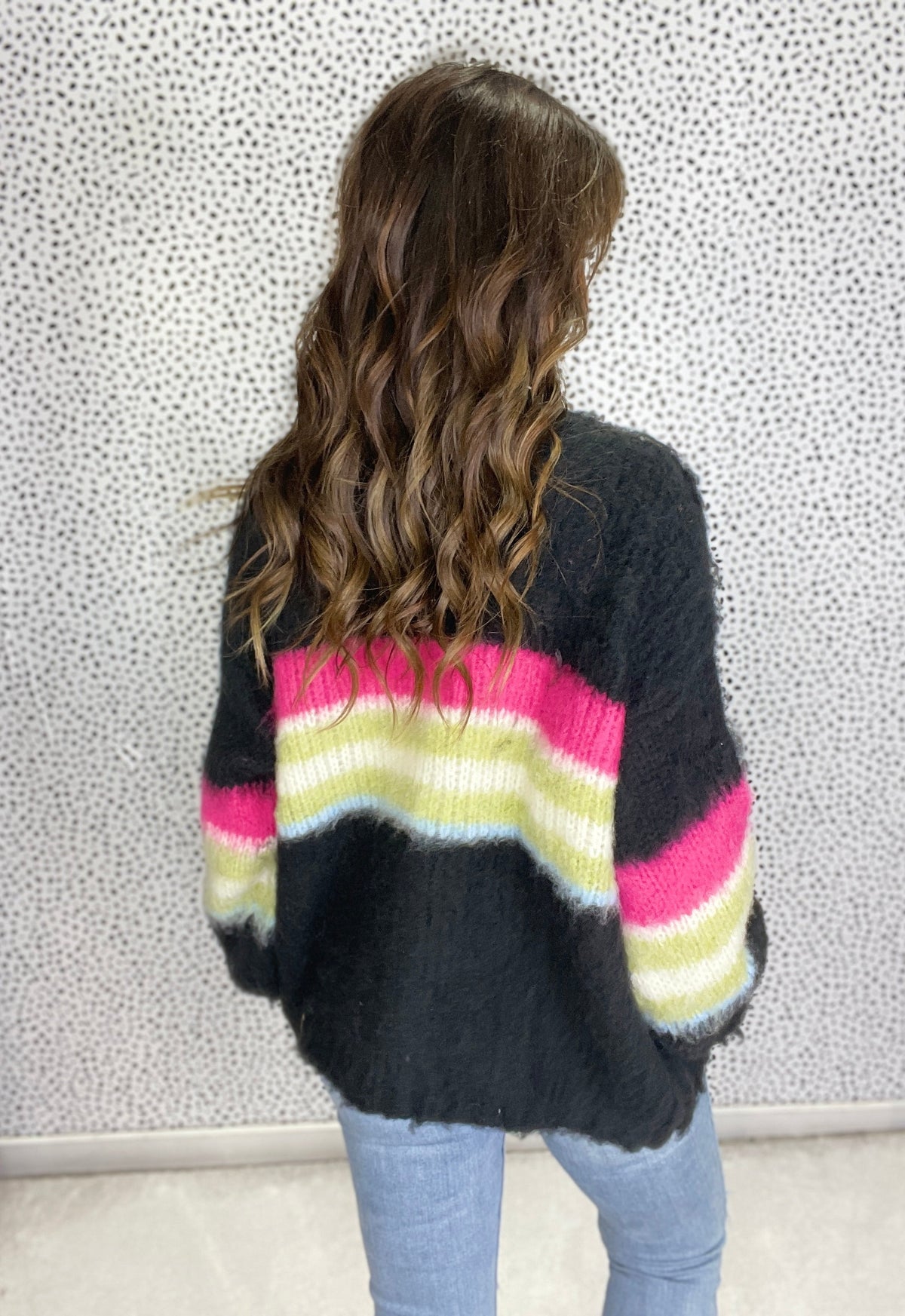 POL Midnight Horizon Striped Cardigan *Final Sale*