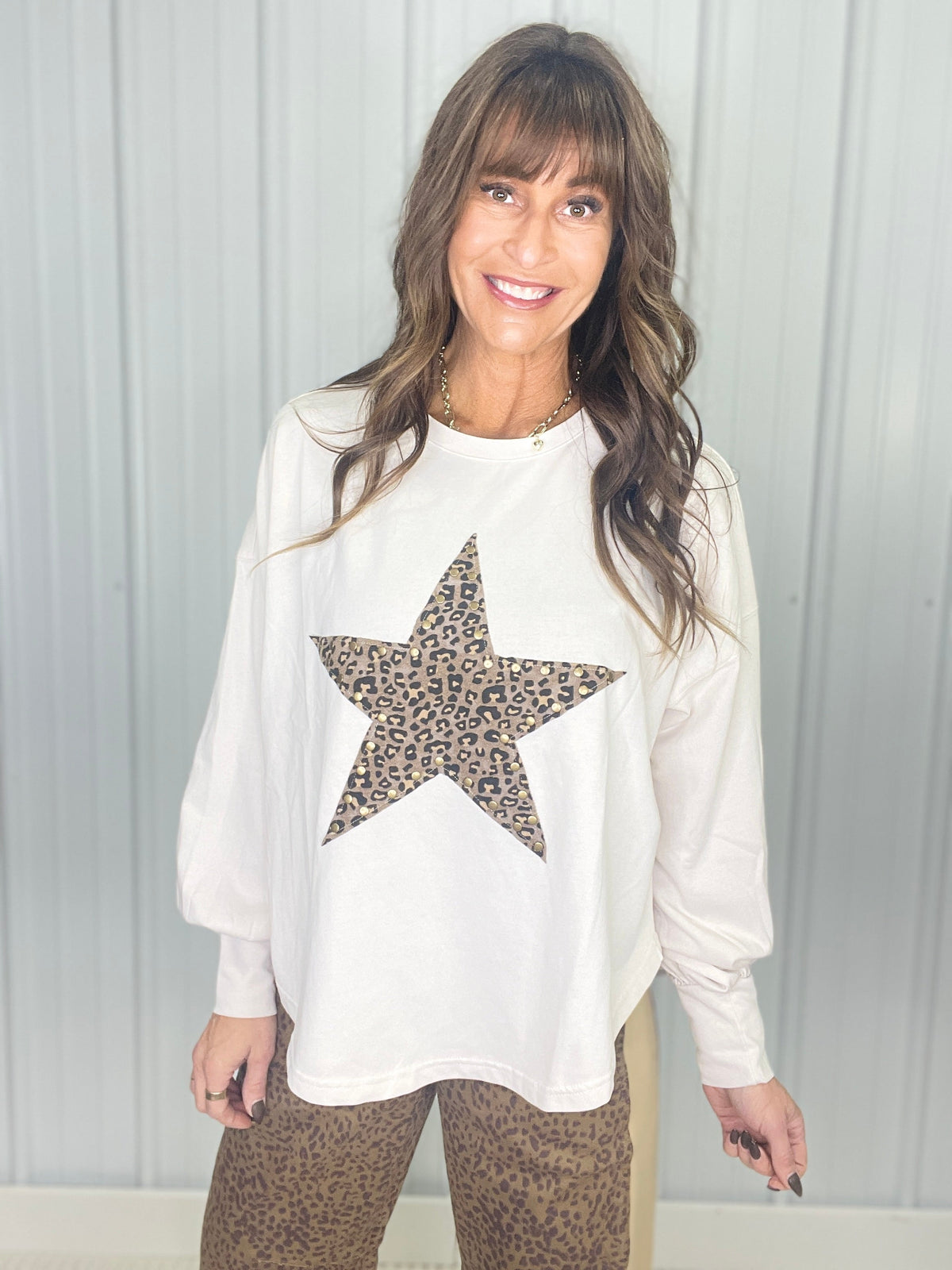 Wild & Starry Long Sleeve Top In 3 Colors