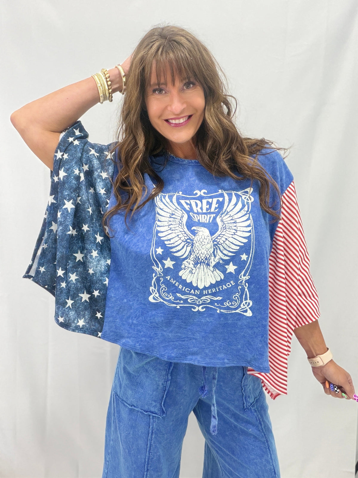 The Starry Cozy Poncho Top In 2 Colors