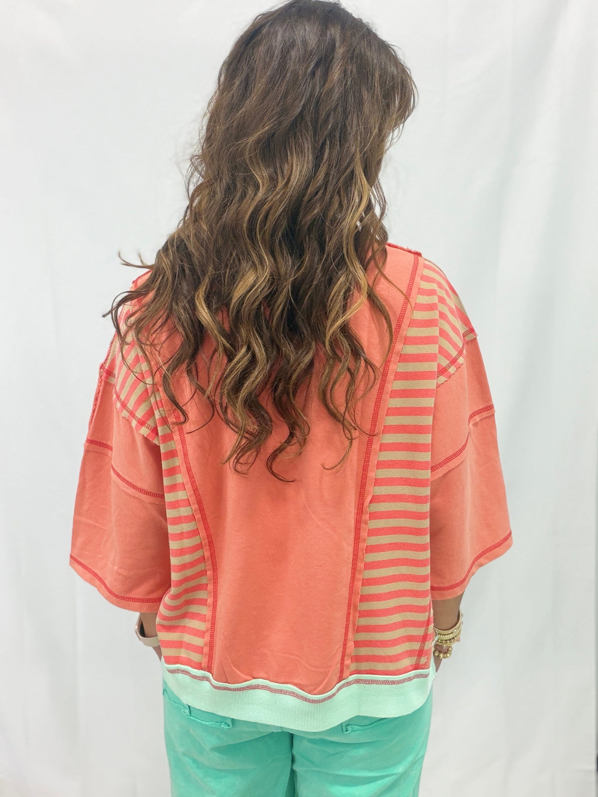 Stars & Stripes State of Mind Oversized Pullover In 2 Colors