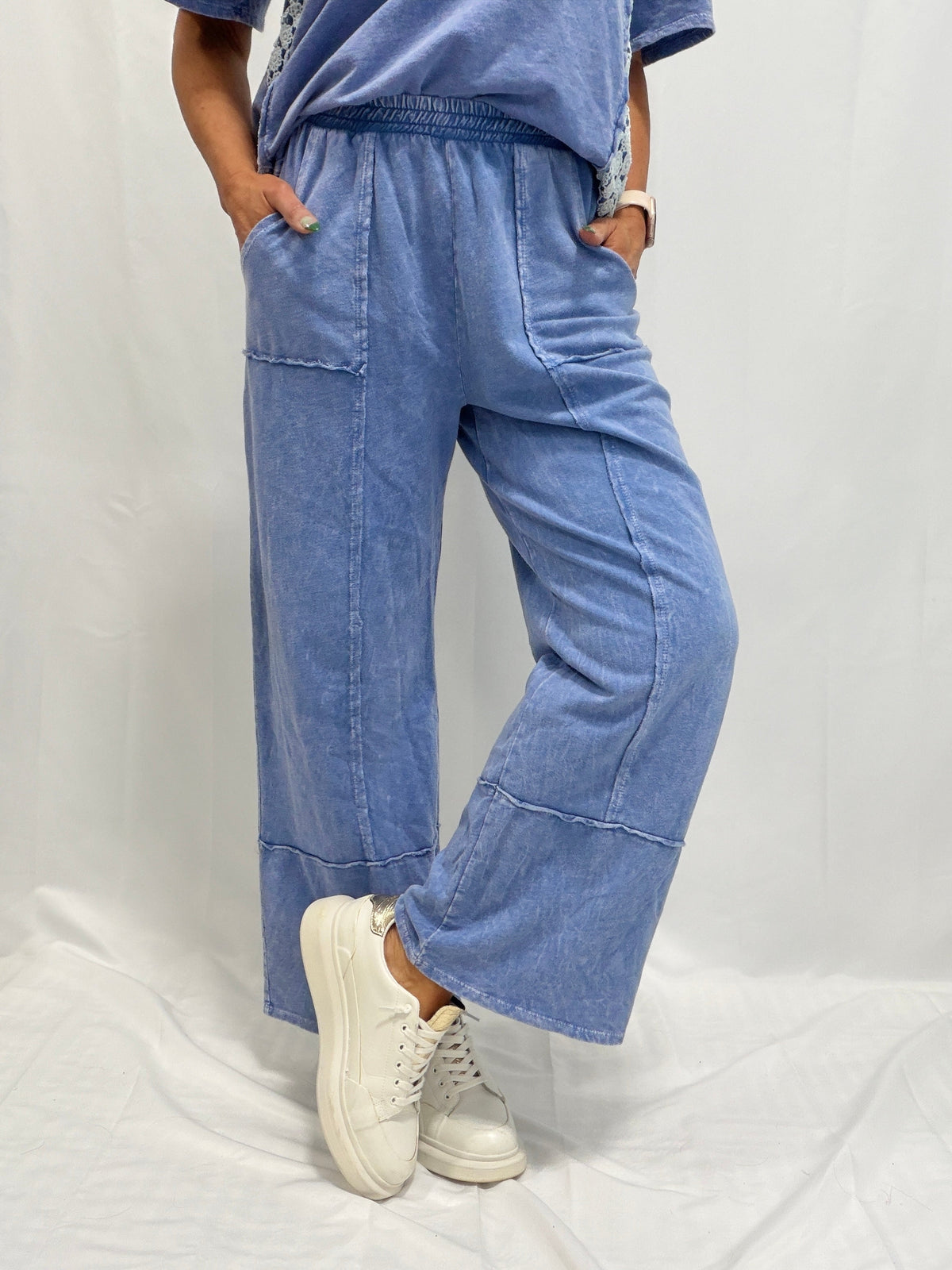 Something Right Mineral Washed Pants In 3 Colors
