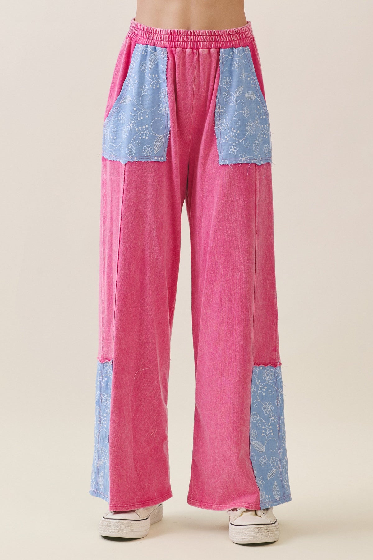 Wildflower Party Mineral Washed Pants In 2 Colors