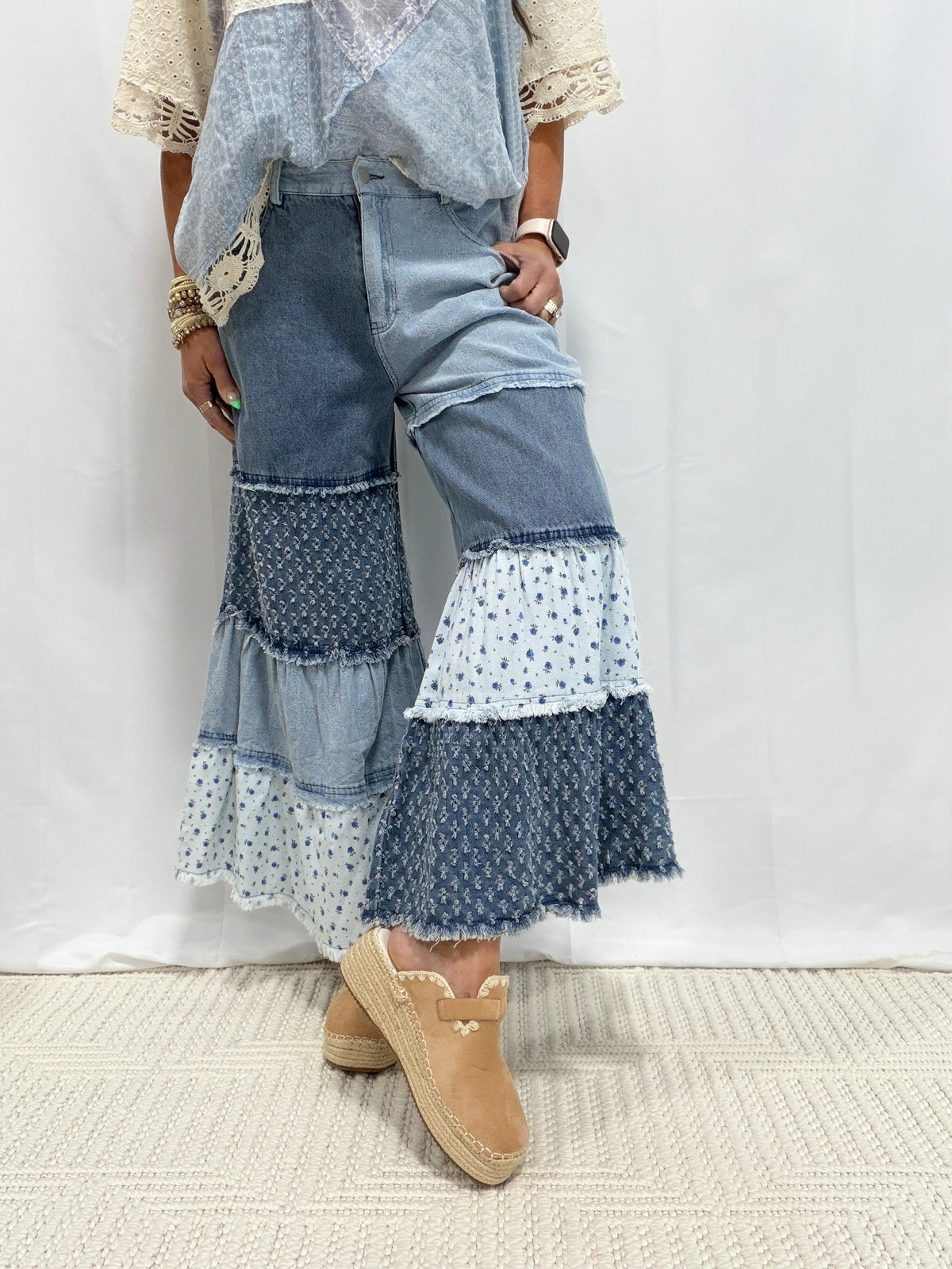 Storybook Patchwork Pants