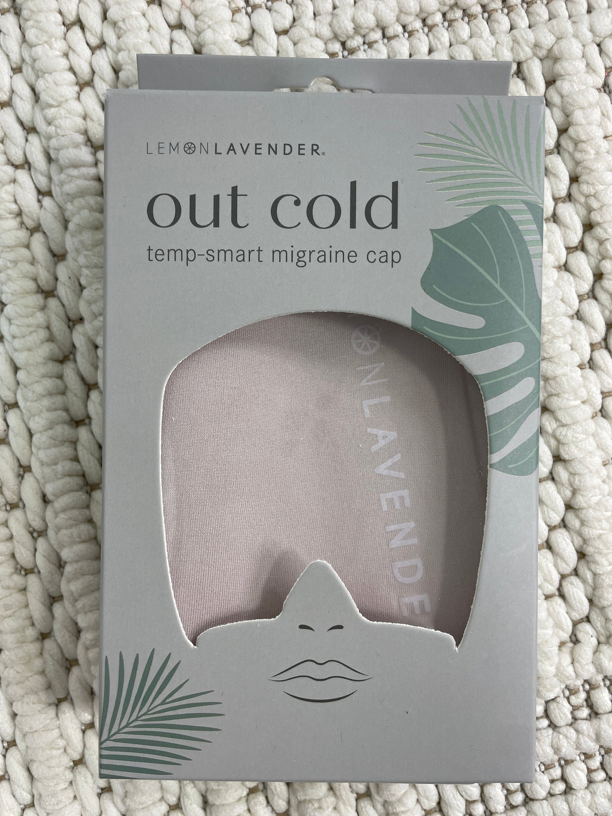 Lemon Lavender Out Cold Temp-Smart Migraine Cap In 3 Colors *Final Sale*