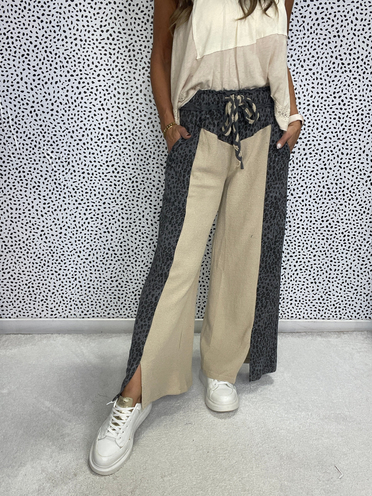POL Rebel Knit Cargo Pants In 2 Colors