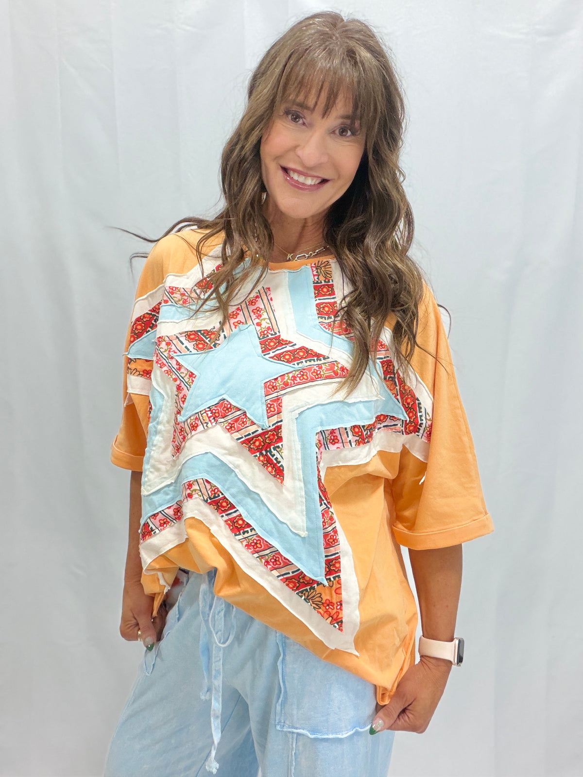 Starstruck Mineral Washed Top In 2 Colors