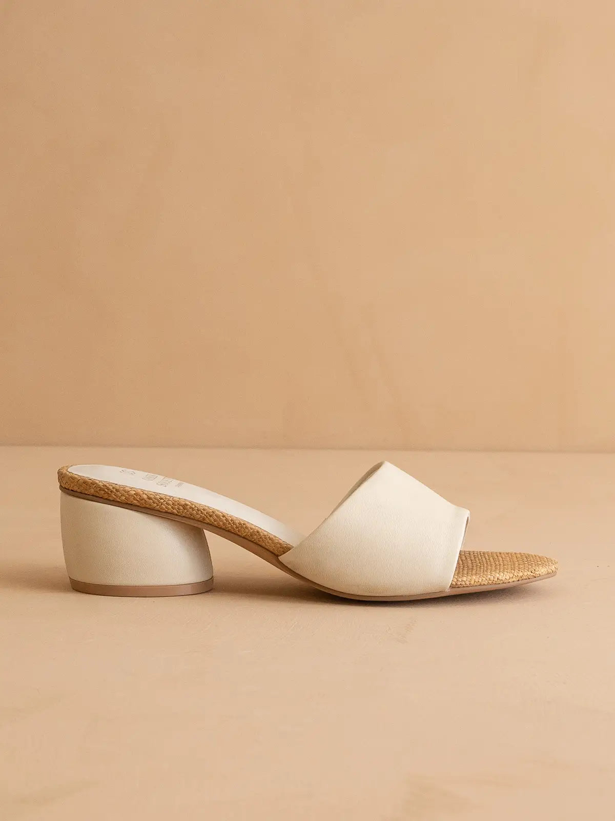 Paloma Beige Low Heel