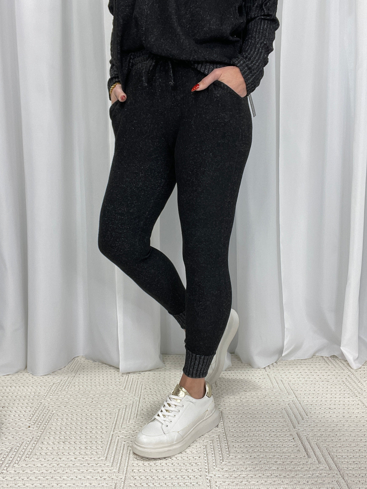 Mixed Up Hanging Out Joggers *Final Sale*