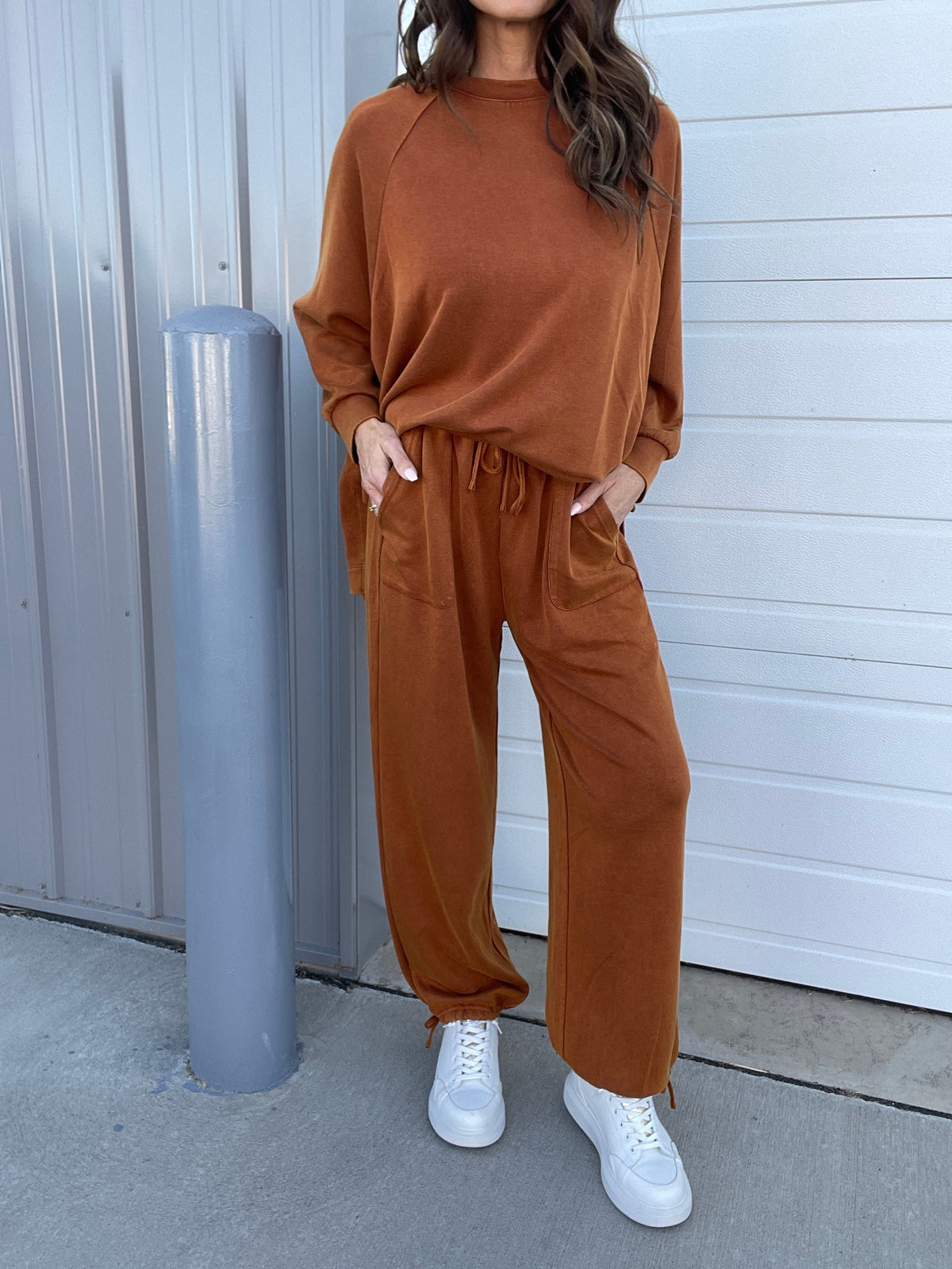 Going Now Mineral Washed Pants In 3 Colors *Final Sale*