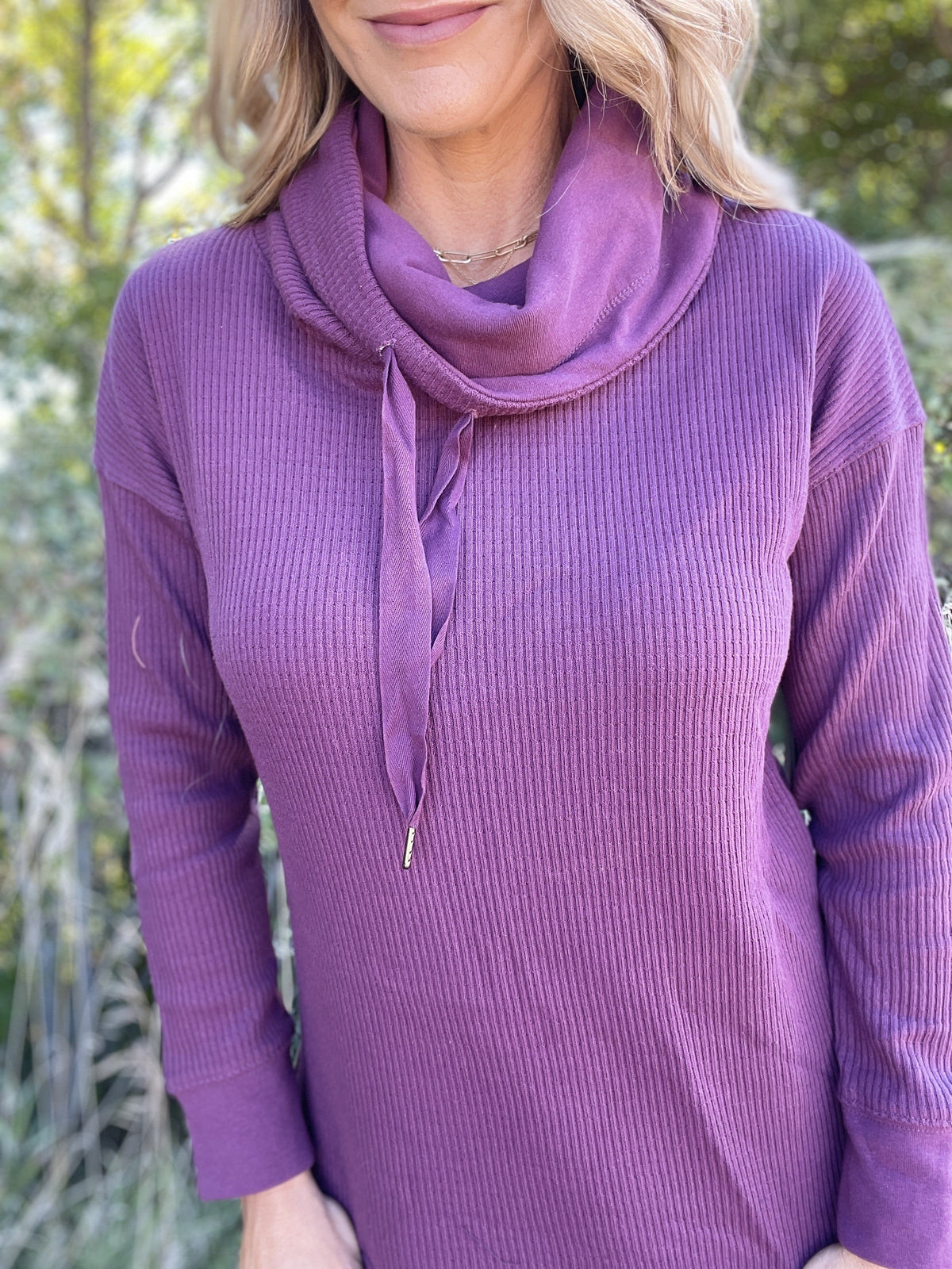 Nobody Better Drawstring Pullover *Final Sale*