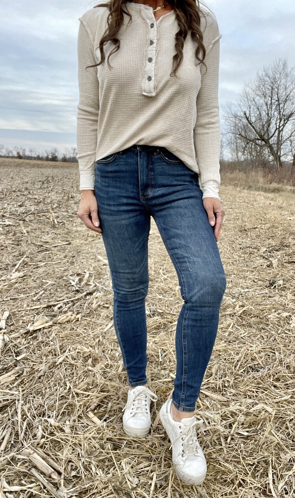 Judy Blue Sienna High Rise Non-Distressed Tummy Control Skinny Jean 692