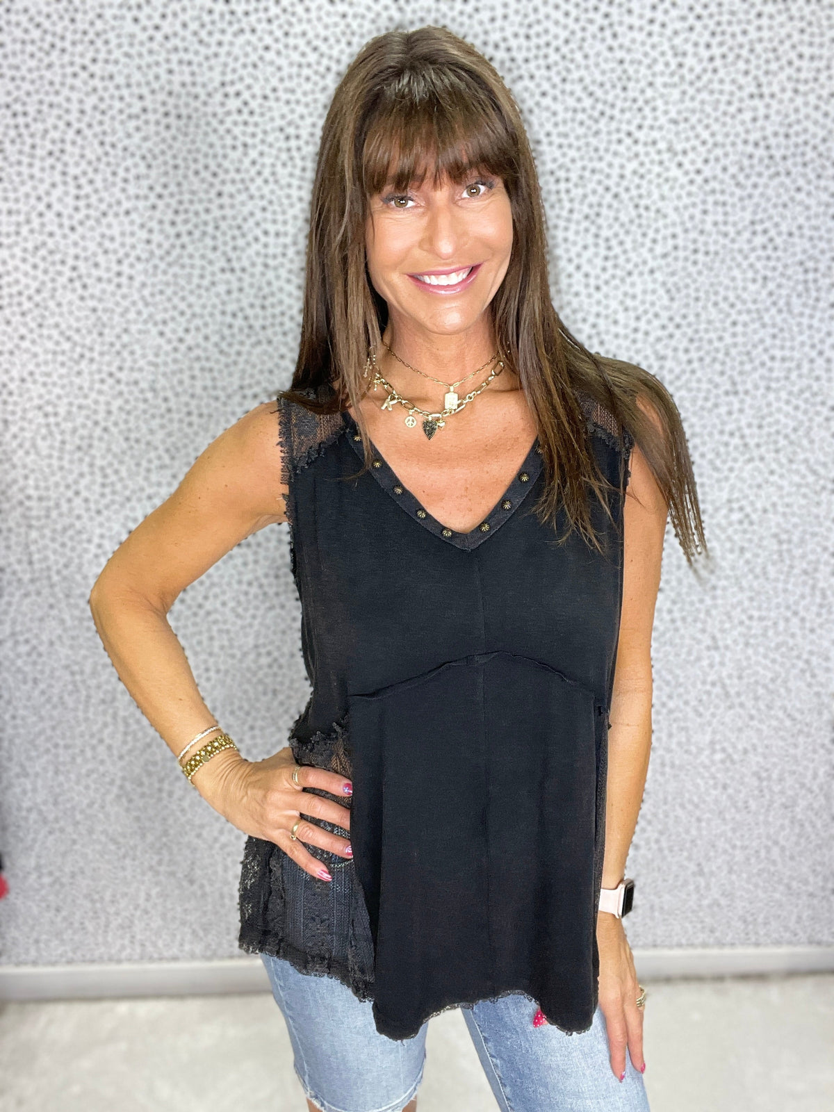 POL Once In A Blue Moon Sleeveless Top In 3 Colors