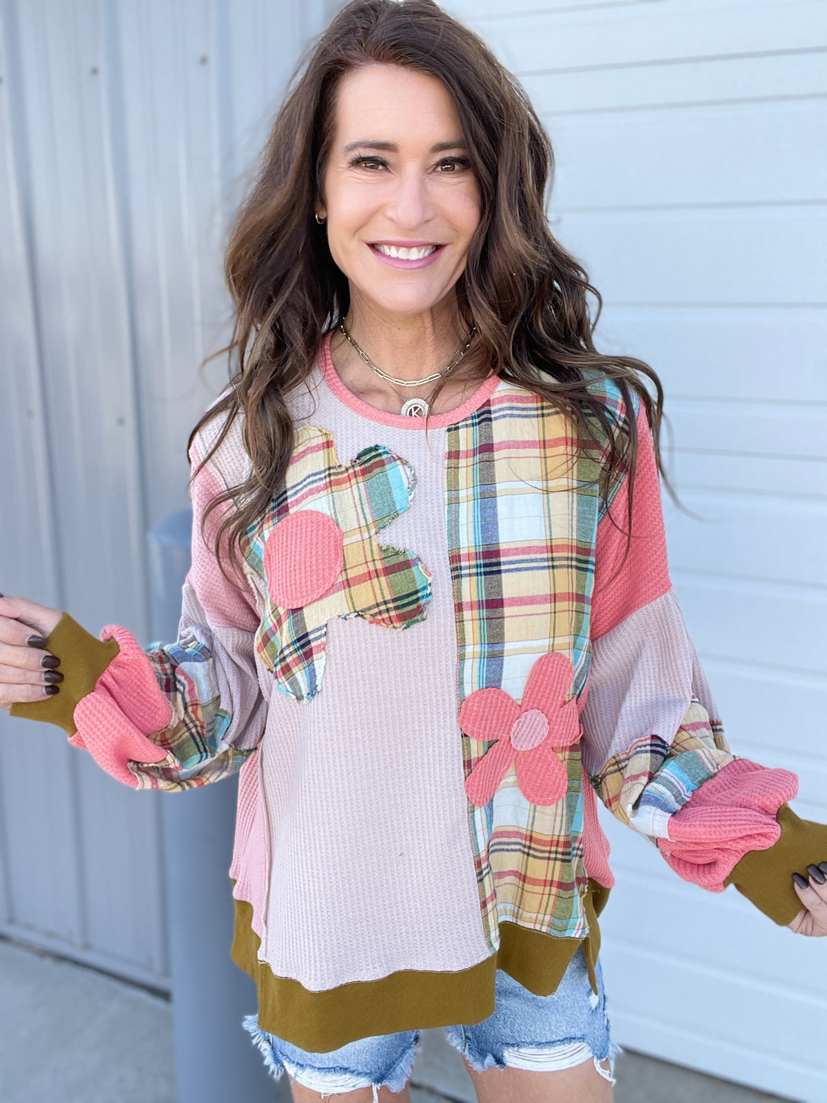 Hello Miss Daisy Oversized Knit Top In 3 Colors *Final Sale*