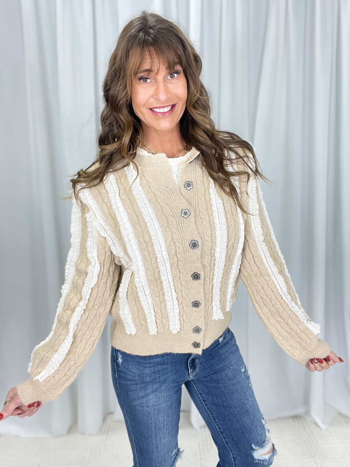 POL Don't Know What To Expect Balloon Sleeve Sweater In 2 Colors *Final Sale*