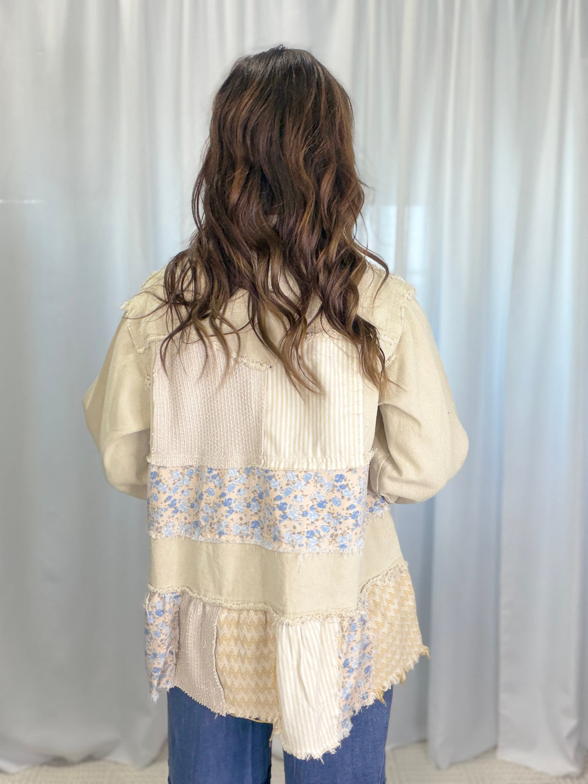 POL The Time Is Now Mixed Print Shirt Jacket In 5 Colors *Final Sale*