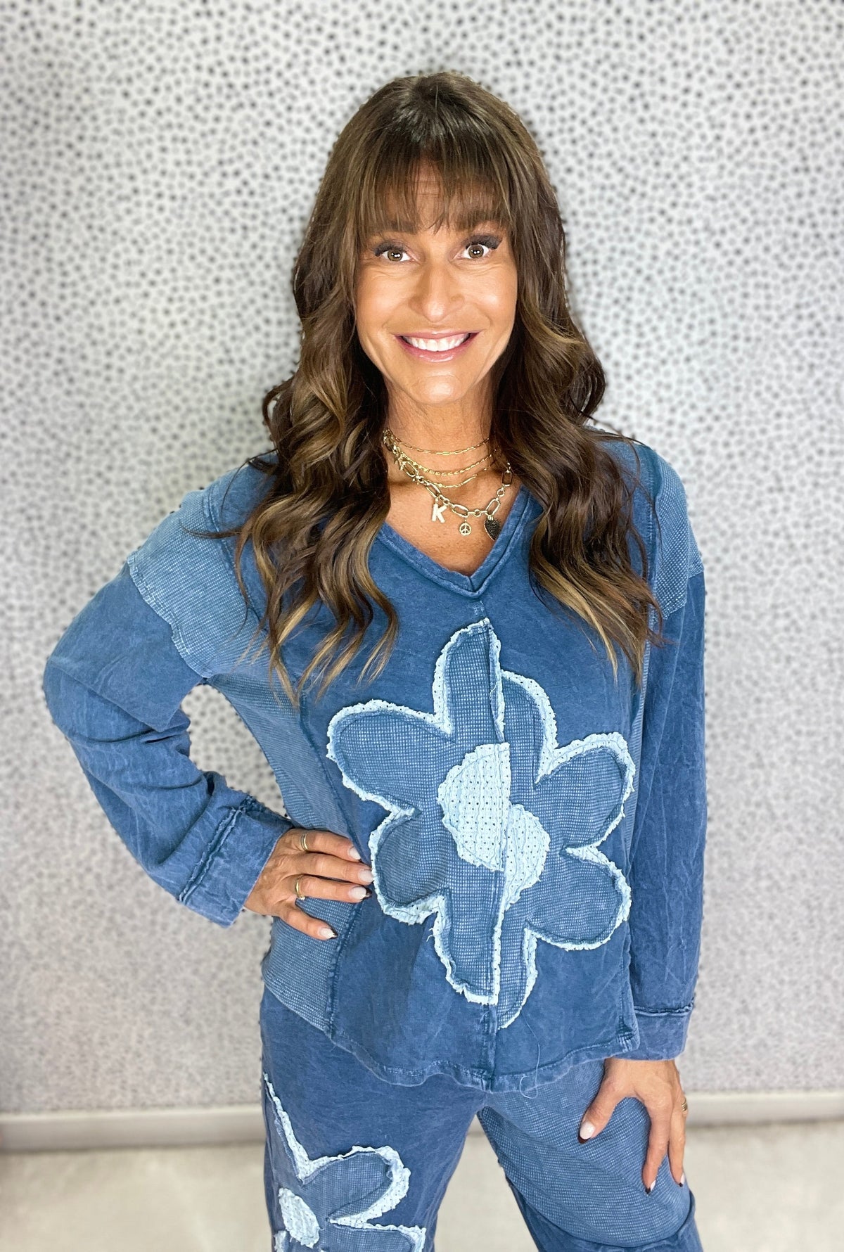 Boho Blooming Mineral Wash Top In 8 Colors