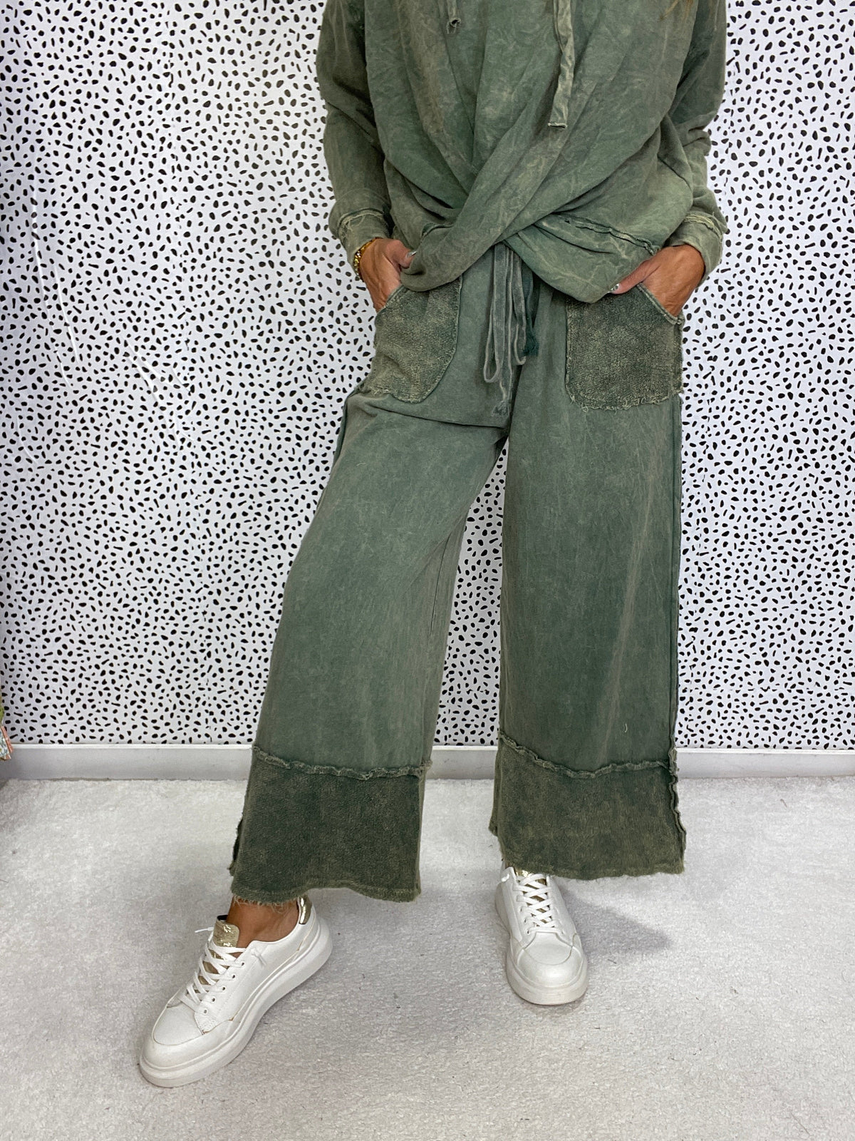 Pretty Girl Easy Mineral Wash Pants In 13 Colors