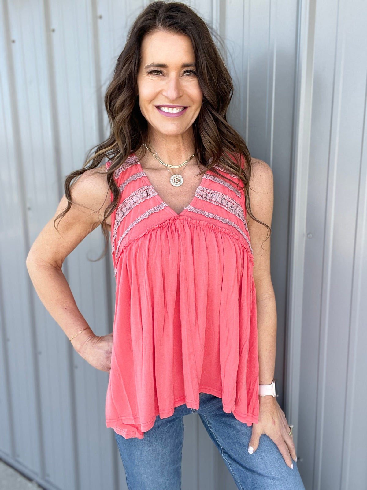 Pol Summer Flow Tank Top In Multiple Colors