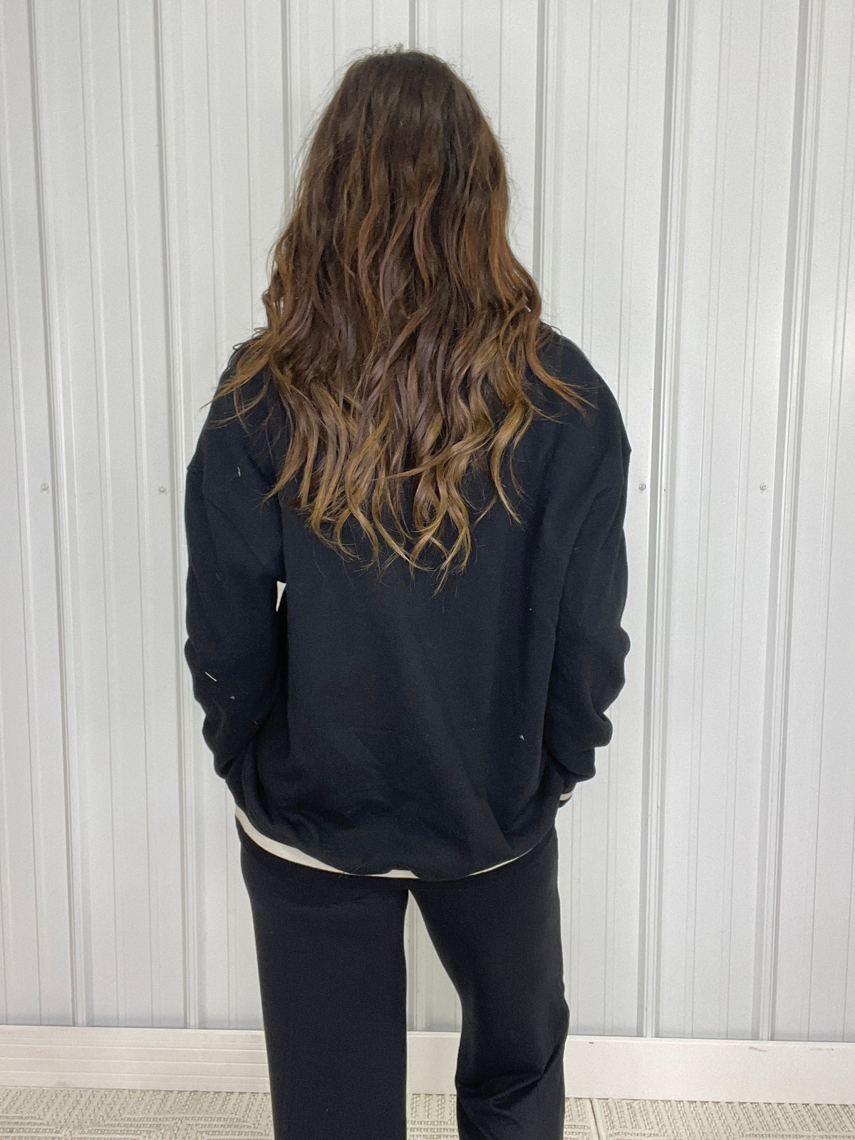 You're A Star In The Sky Star Top In Black