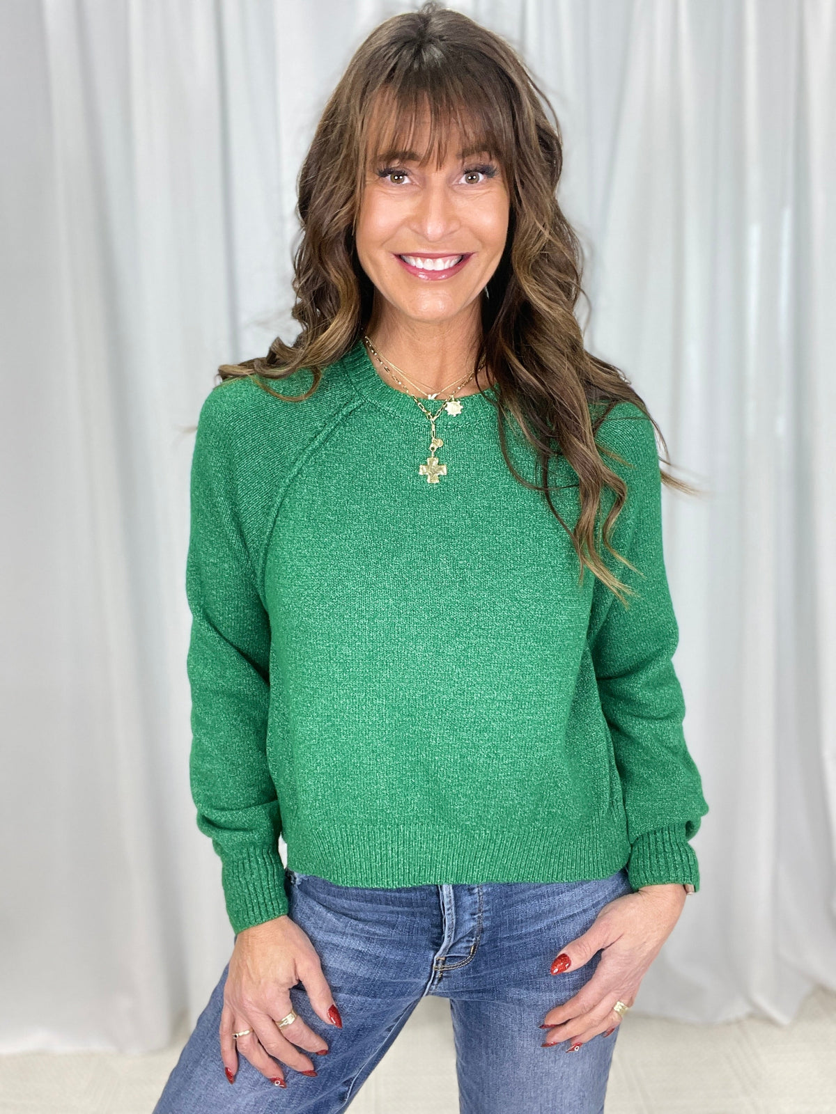 Better Than Basic Raglan Sweater In 5 Colors *Final Sale*