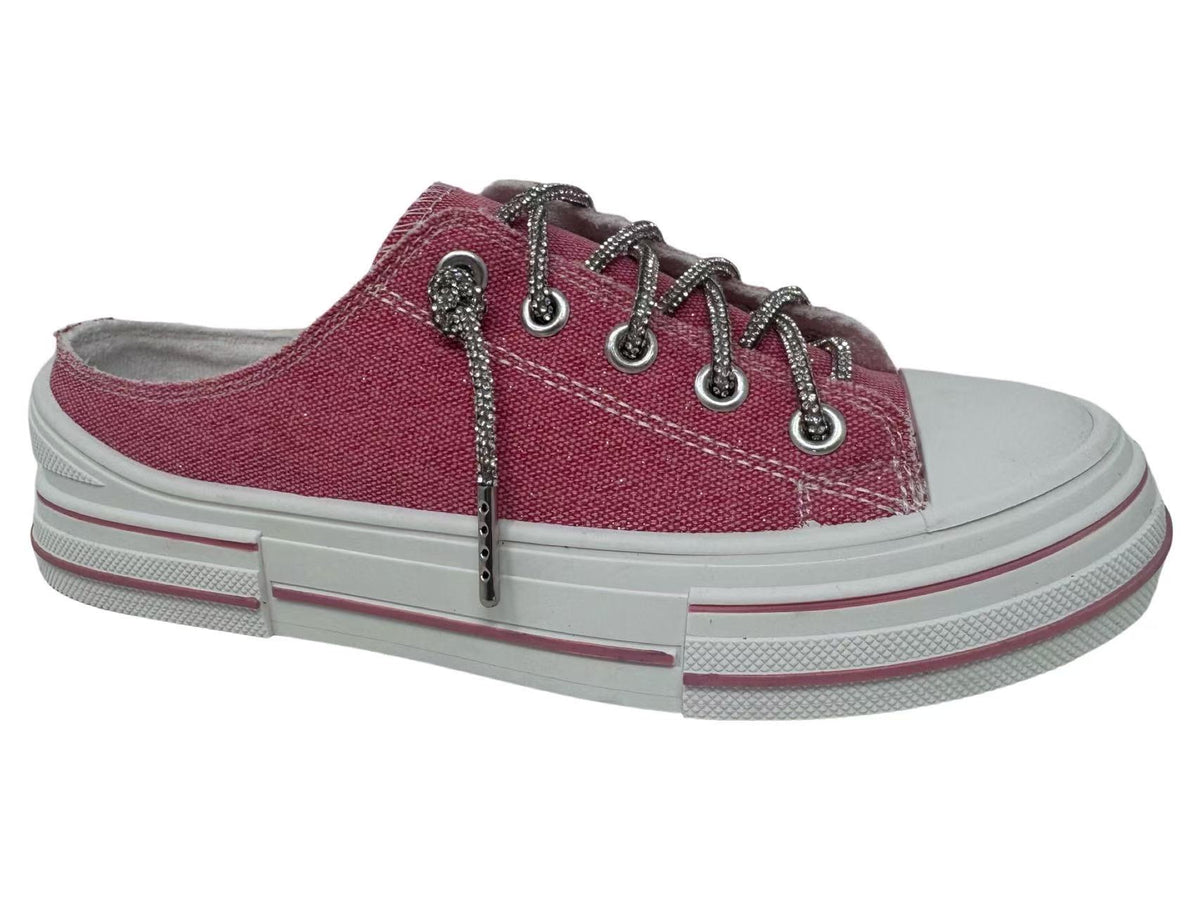 Aman Slip-On Sneaker in Pink *Final Sale*
