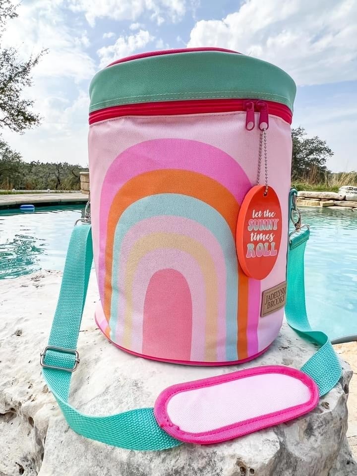 Rainbow Soft Cooler Tote