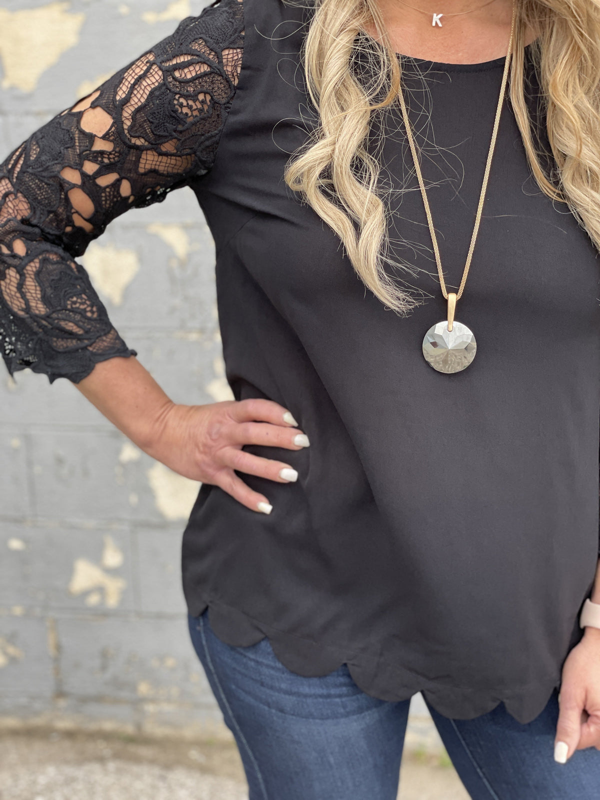 Love Somebody Black Top *Final Sale*
