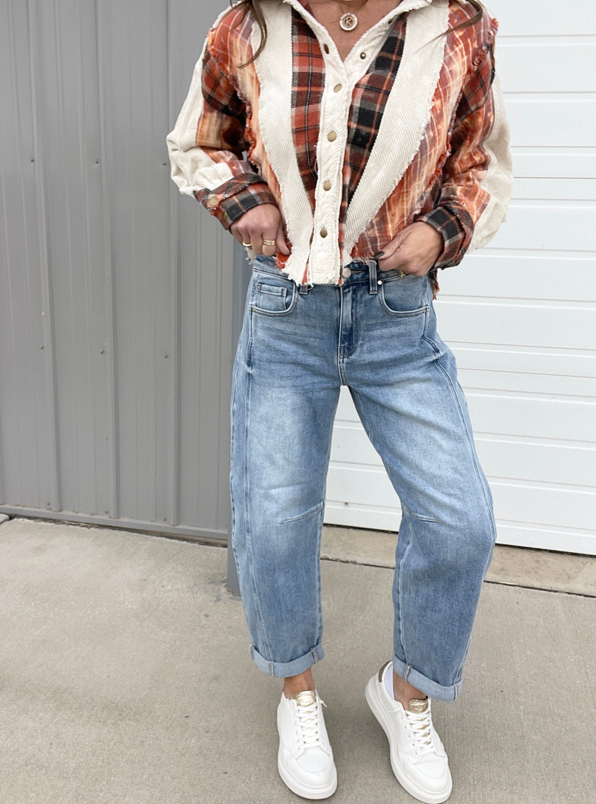 Risen Melissa Barrel Jeans 901 In Medium