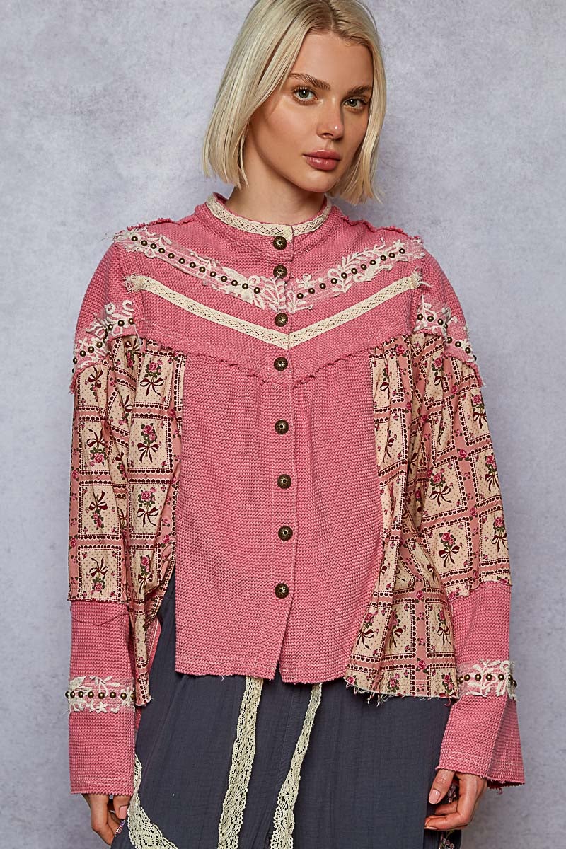 POL Hot Mood To Be Balloon Sleeve Top In 2 Colors
