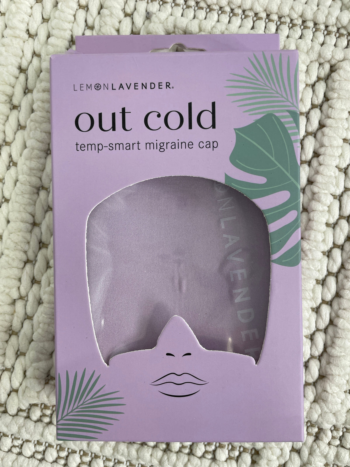 Lemon Lavender Out Cold Temp-Smart Migraine Cap In 3 Colors *Final Sale*