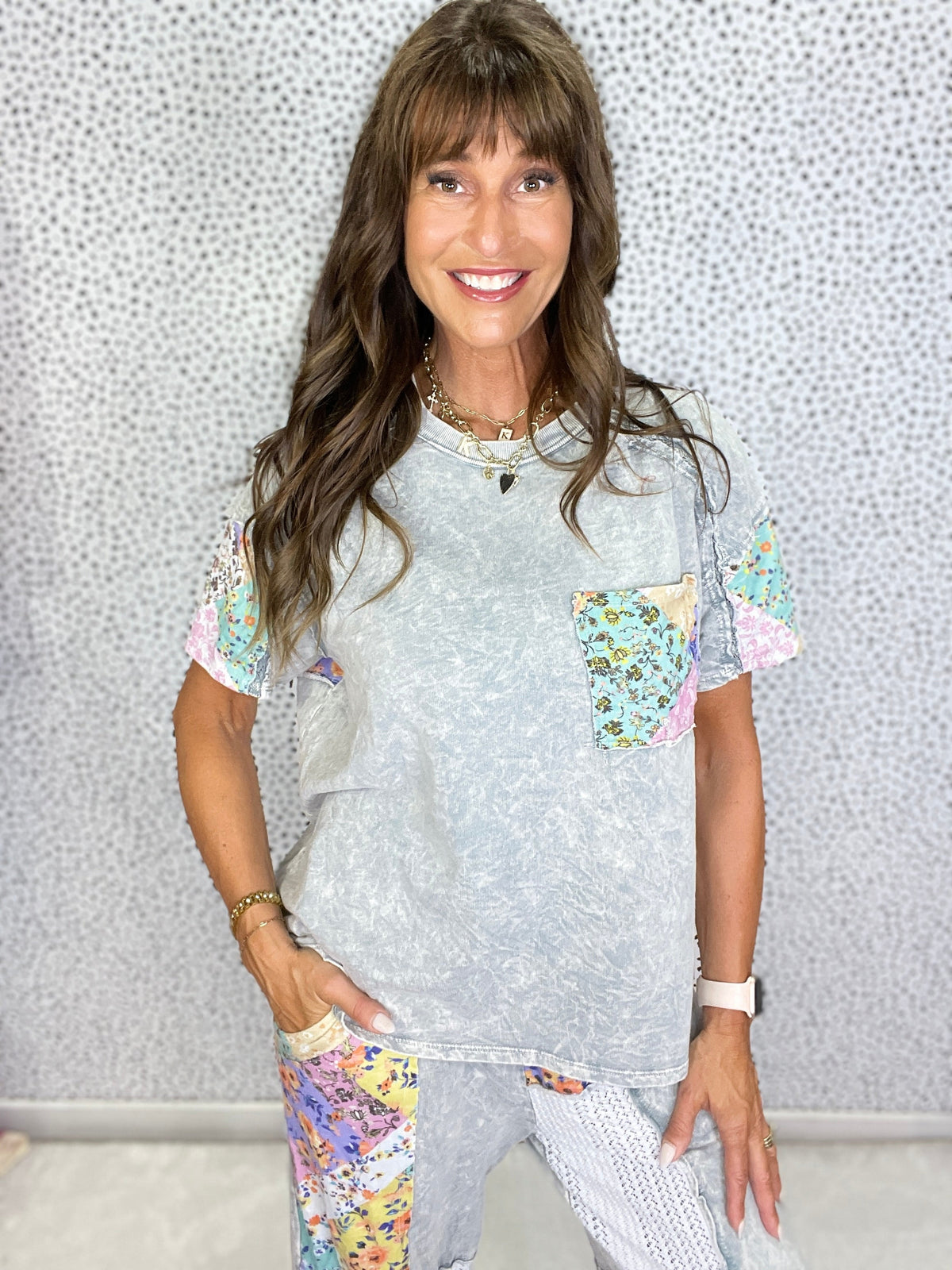 Main Character Short Sleeve Top In 4 Colors