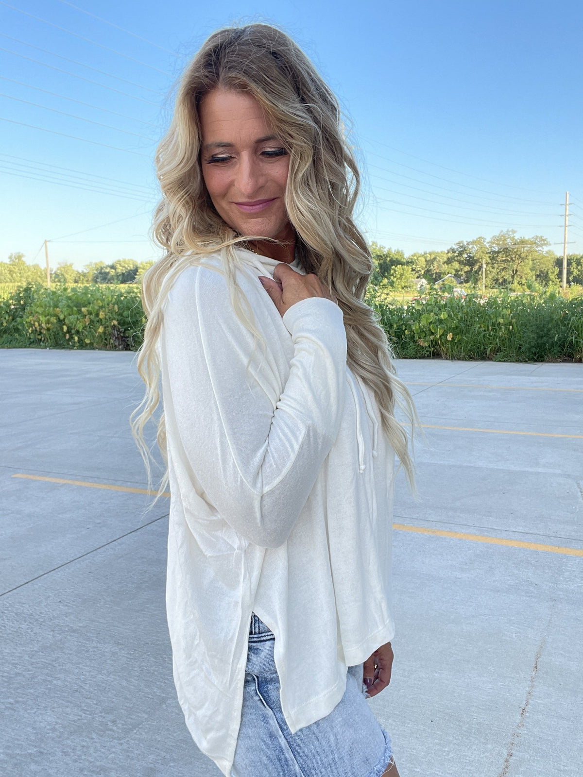 Bending The Rules Easy Hoodie Top *Final Sale*