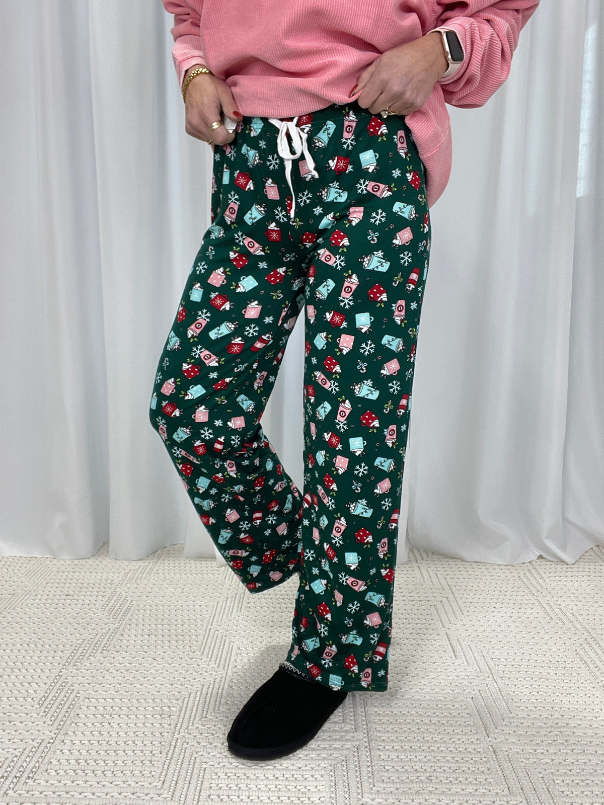 Oh What Fun It Is Holiday Lounge Pants In 2 Colors *Final Sale*